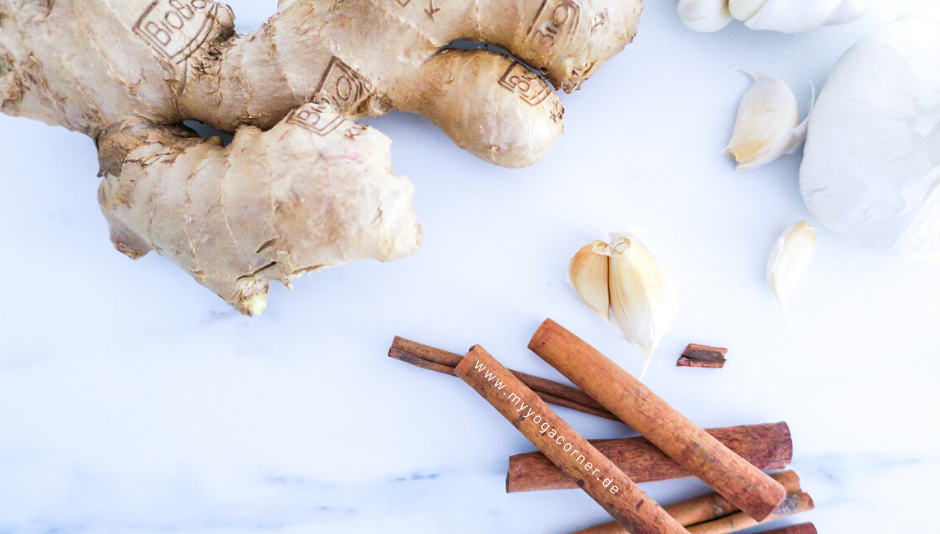 7 Heilkräuter und Gewürze für die Küche #spices #garlic #cinnamon #healing #vital #gesund #rezept #küche #kitchen #staples #basics