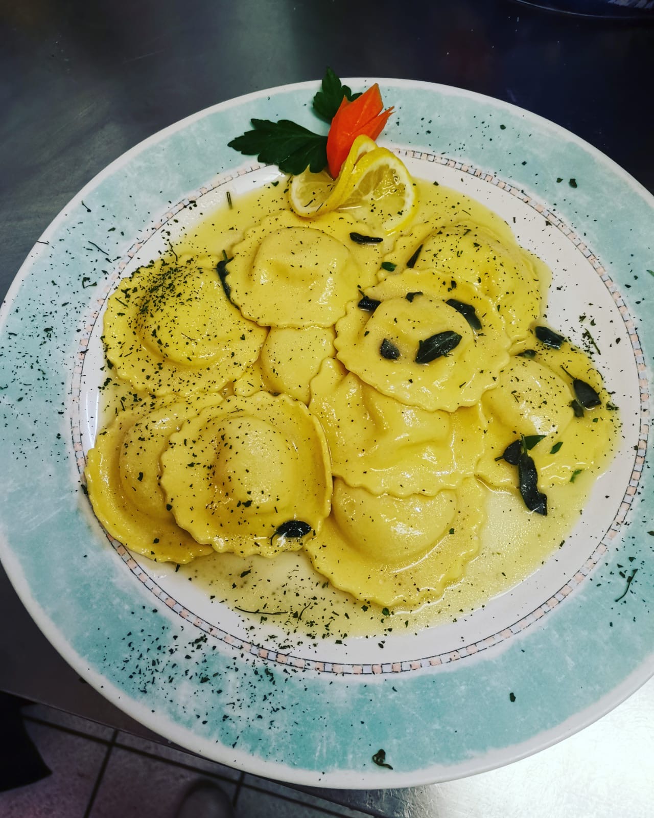 Arranged Food and Objects