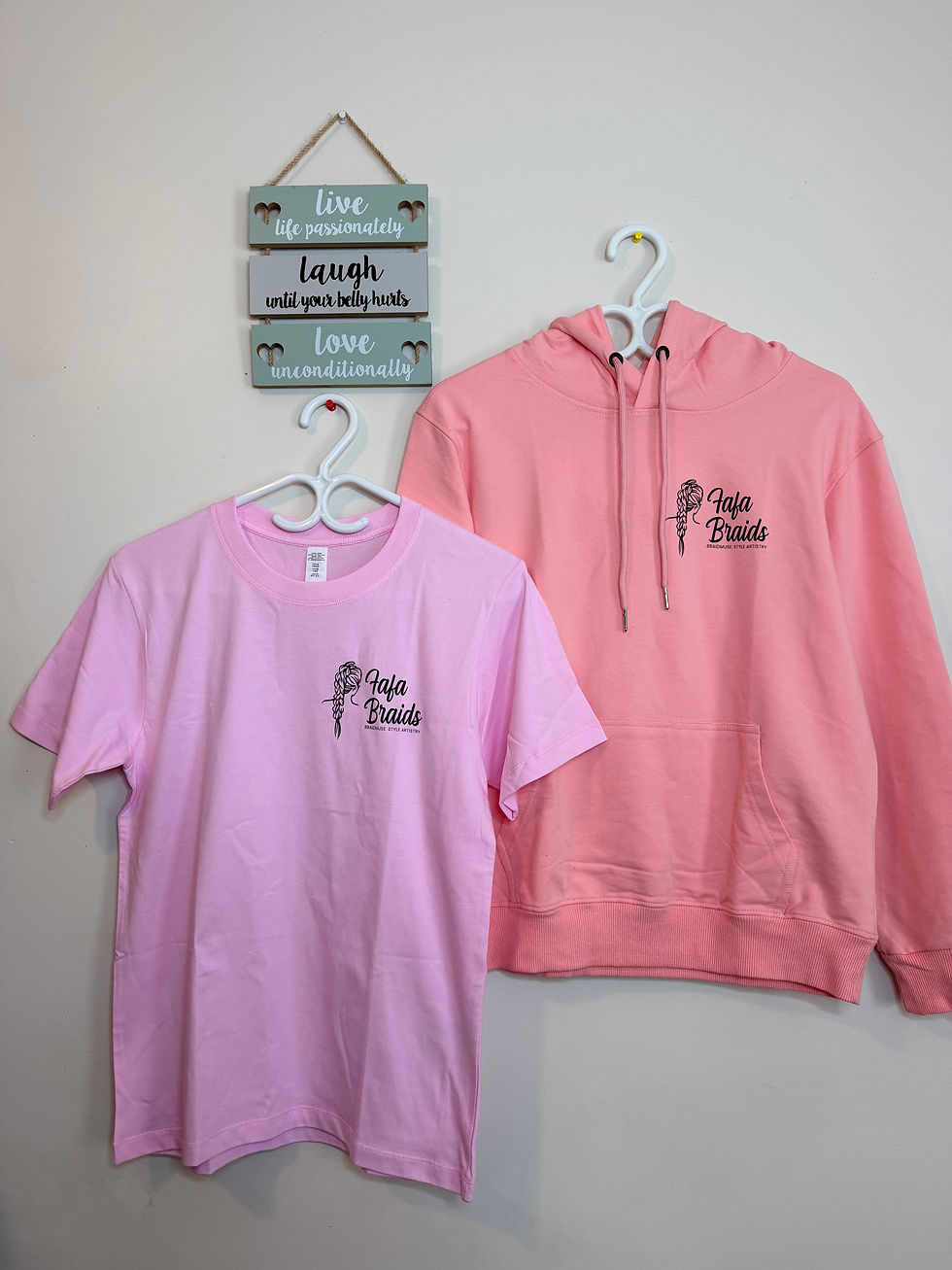 Thumbnail: Fafa Braids  Tee - Logo Print | Unisex Oversized Fit