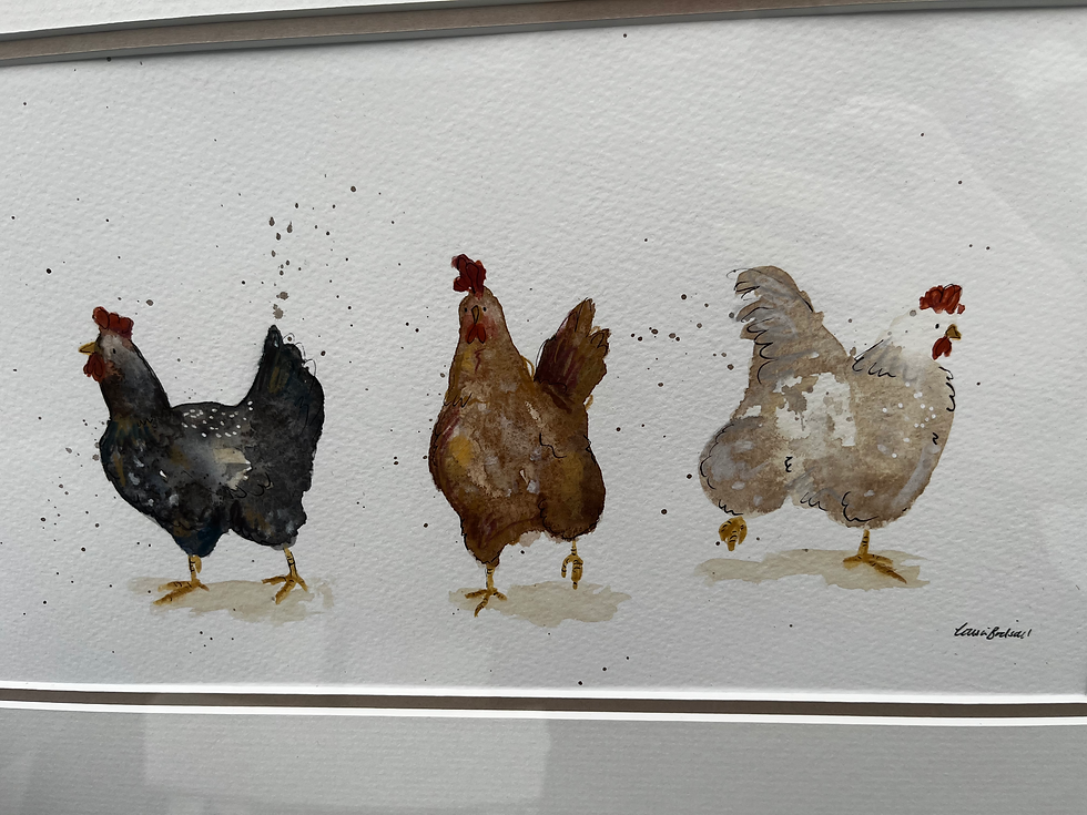 Thumbnail: Hens Original Artwork