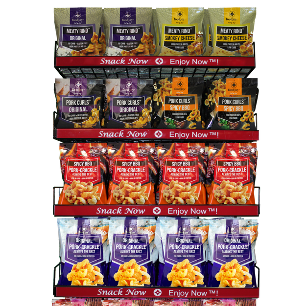 Commercial Pork Crackle Display Package