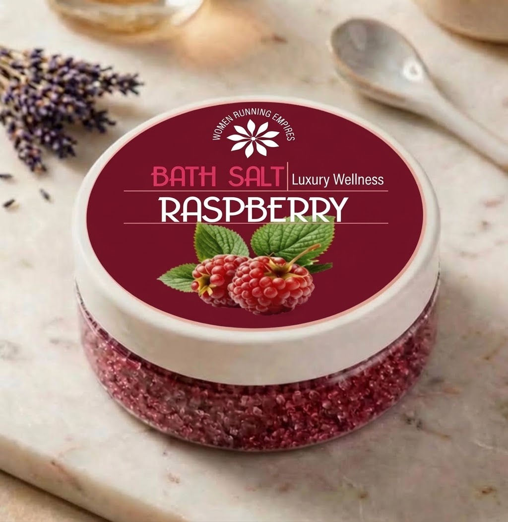 Raspberry Luxury Wellness Bath Salt 125g