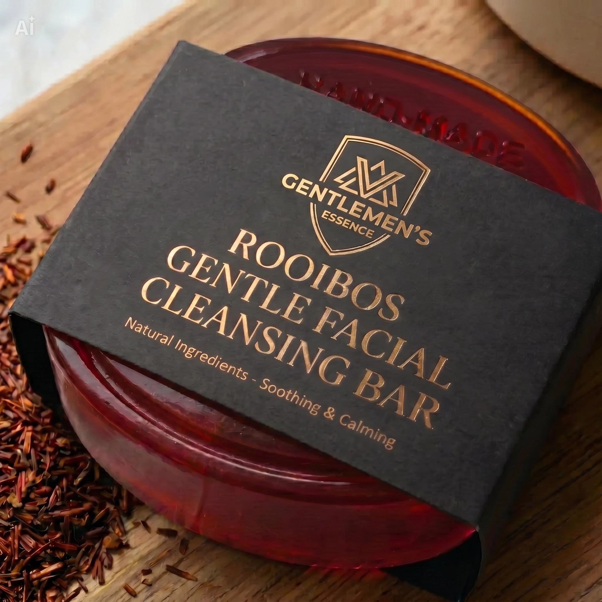 Gentlemen's Essence Rooibos Gentle Facial Cleansing Bar