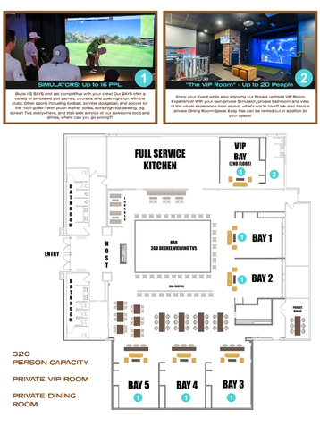 Loft18 Broussard Event Floorplan