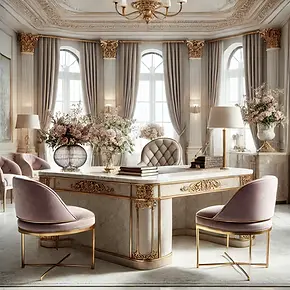 DALL·E 2024-10-30 19.15.25 - A beautiful and luxurious law office with a delicate yet powe