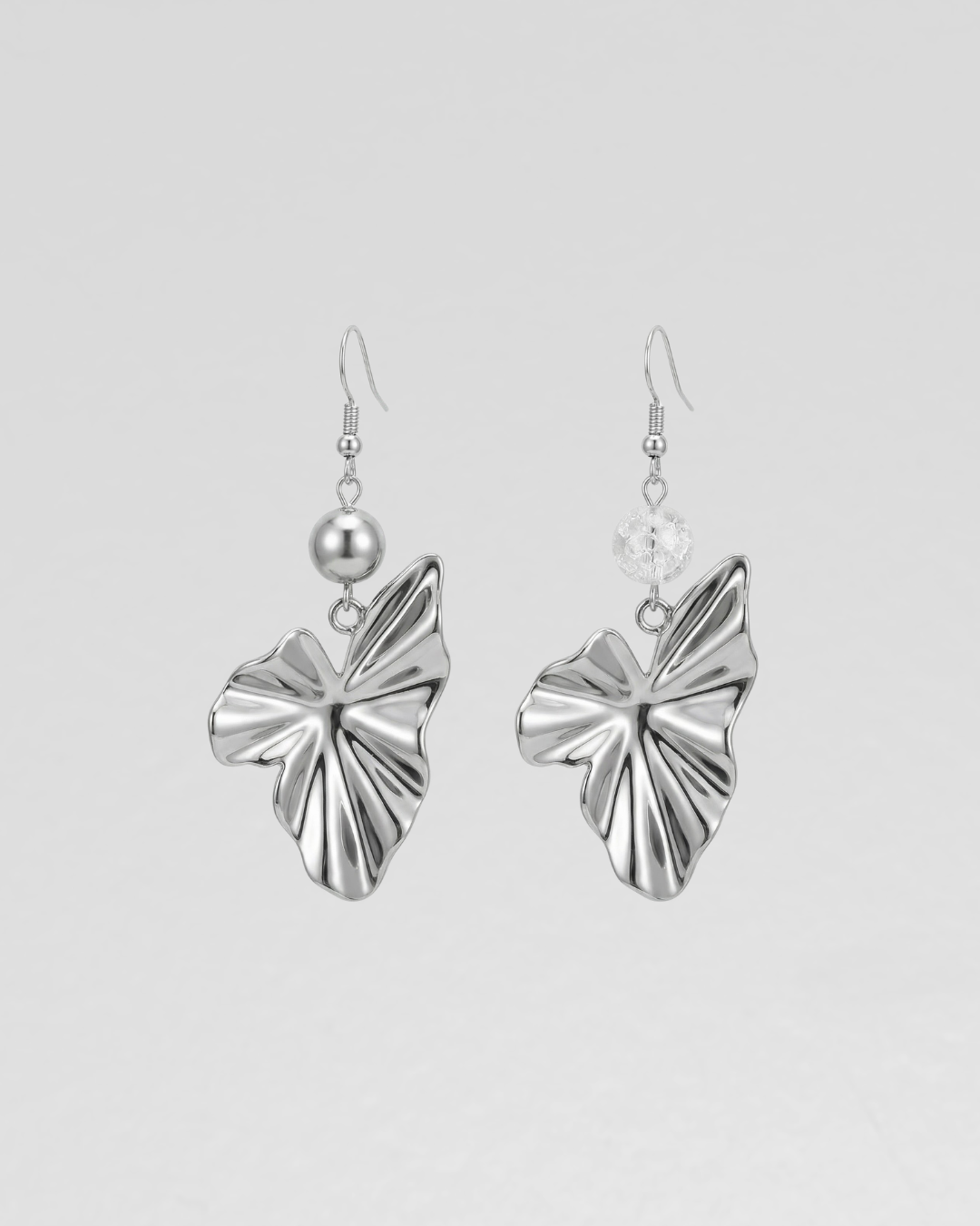 SILVER GARDEN EARRINGS