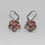 Thumbnail: LIGHT PINK CRYSTAL ROSE EARRINGS