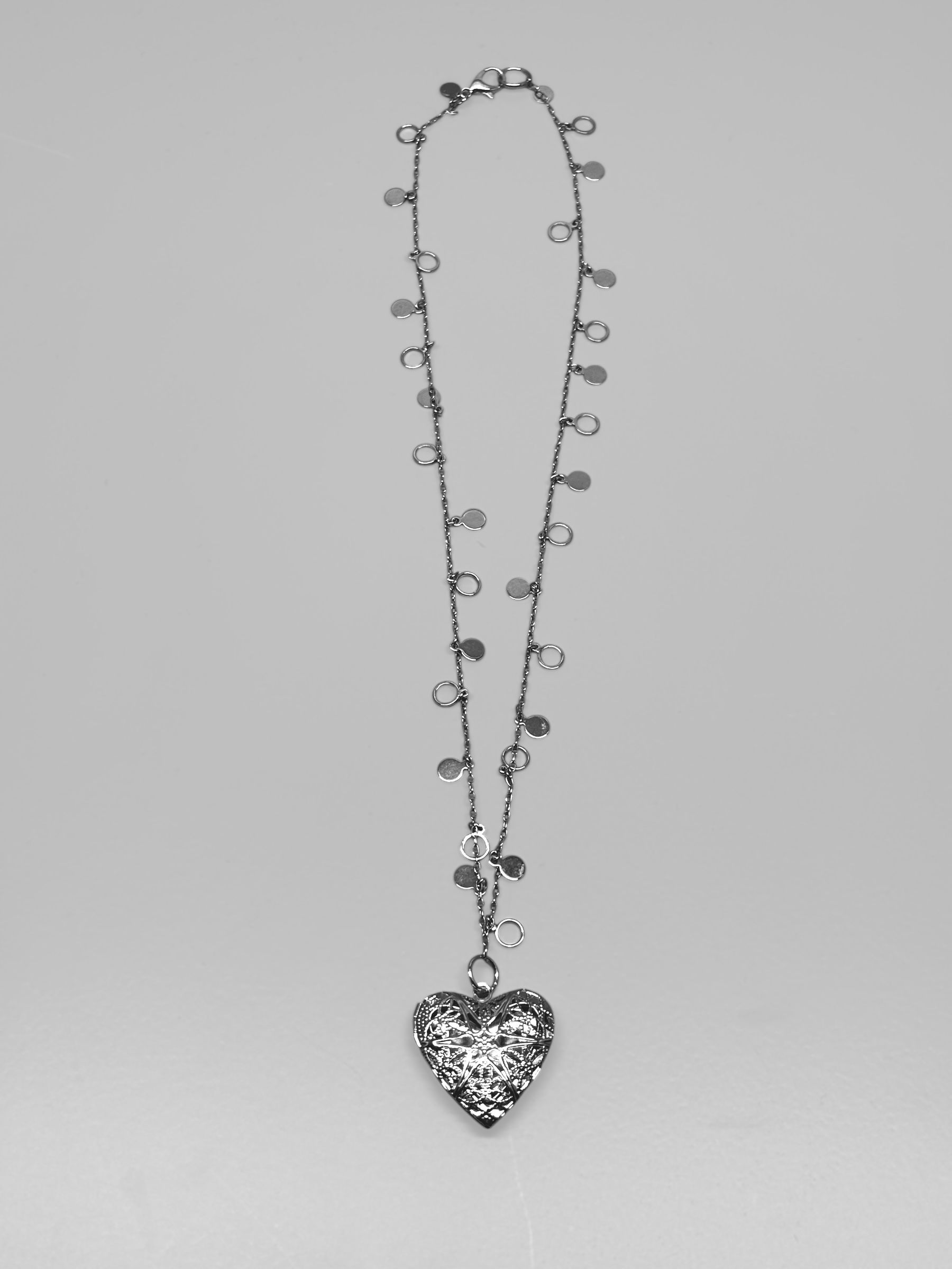 WEB OF HEARTS NECKLACE