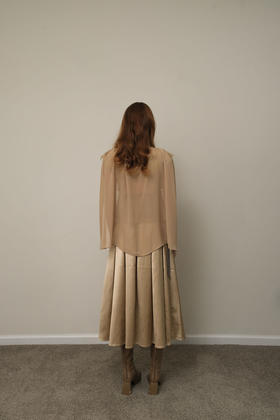 Thumbnail: MYTHROSIA PLEATED SKIRT