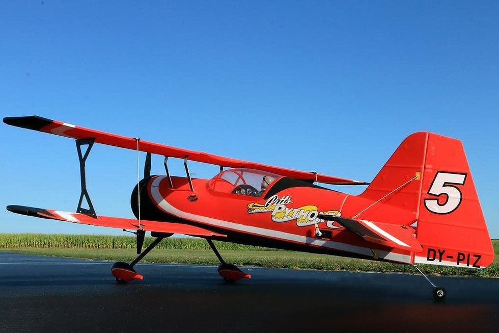 Thumbnail: Pitts Model 12 Red 1070 Wingspan PNP