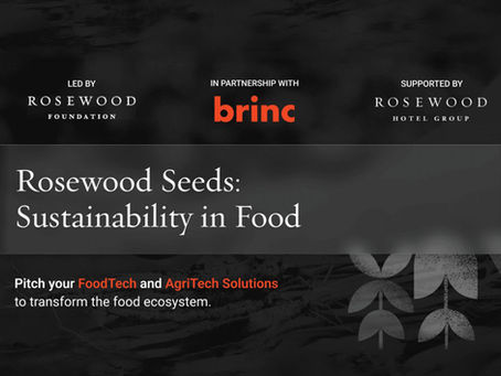 Rosewood Seeds Returns for Fourth Year, Calling on F&B Innovators to Tackle Waste Across Hospitality's Value Chain