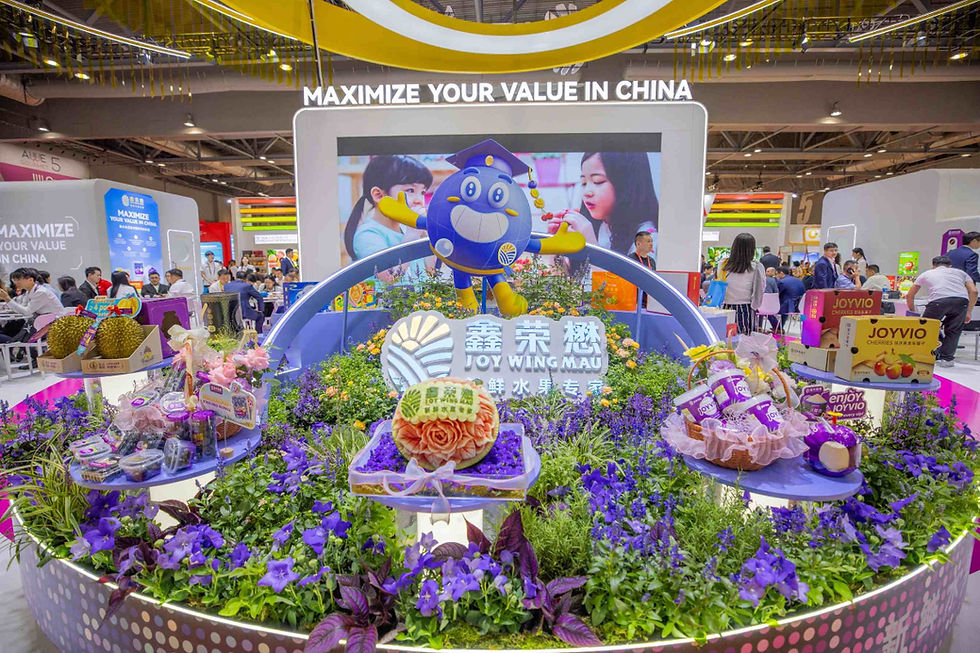 Joy Wing Mau pavilion @ASIA FRUIT LOGISTICA 2025