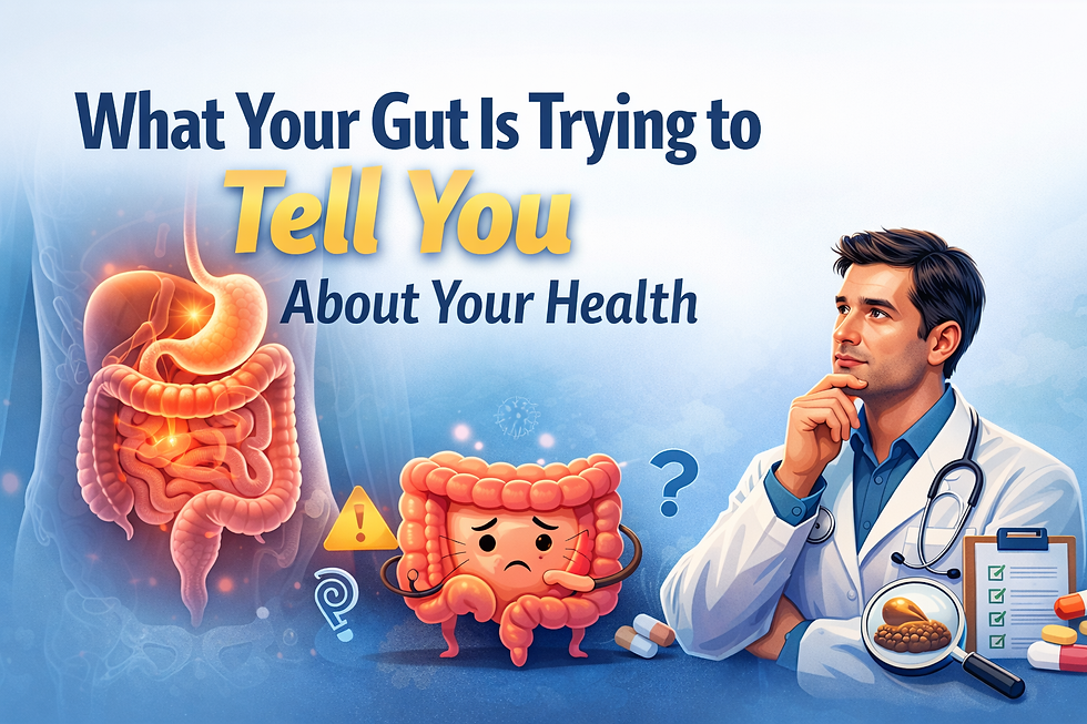 Gut health symptoms