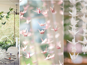 Origami: Decora tu boda con papel