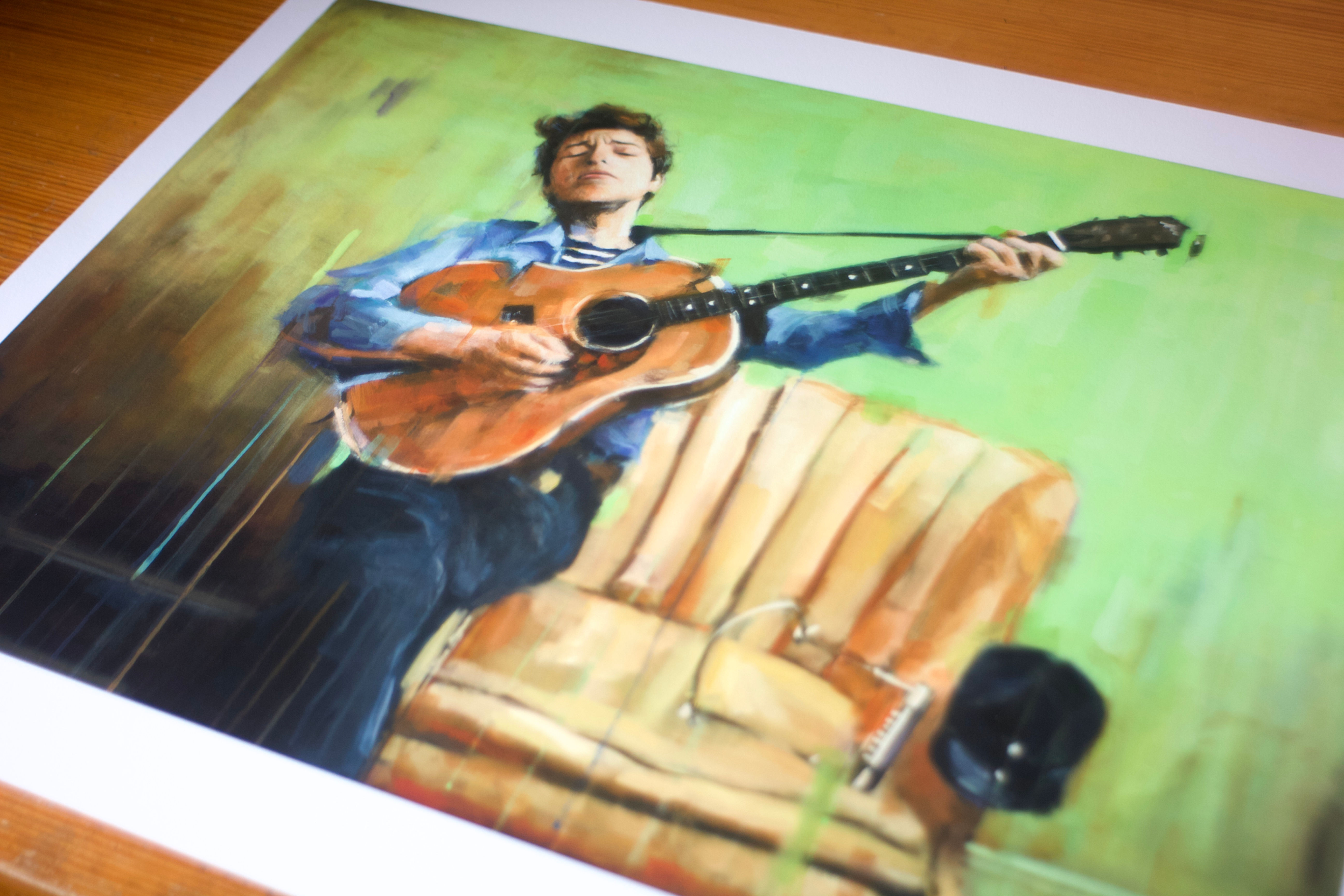 Bob Dylan - Limited Edition Giclée Print