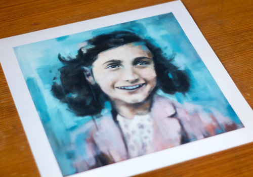 Anne Frank (Limited Edition print) | Alex Ashton Art