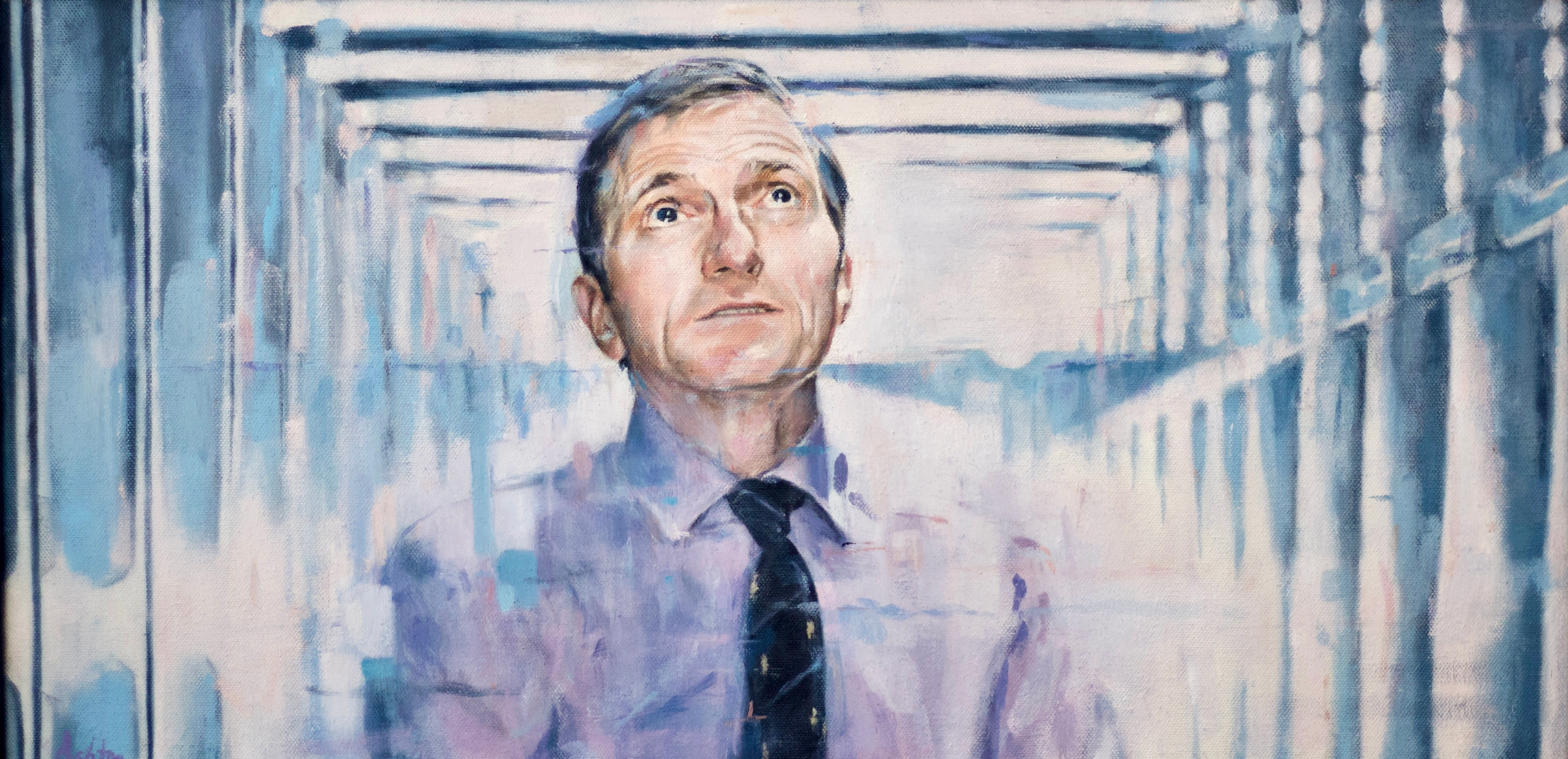 Professor Arthur Trew - Oil on Canvas