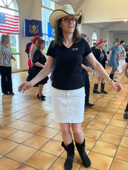 Country danse les tours