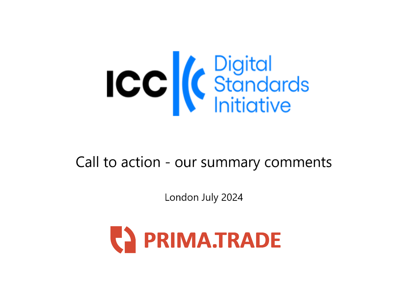 Digital standards initiative