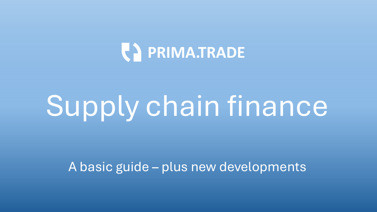 Supply chain finance a basic guide