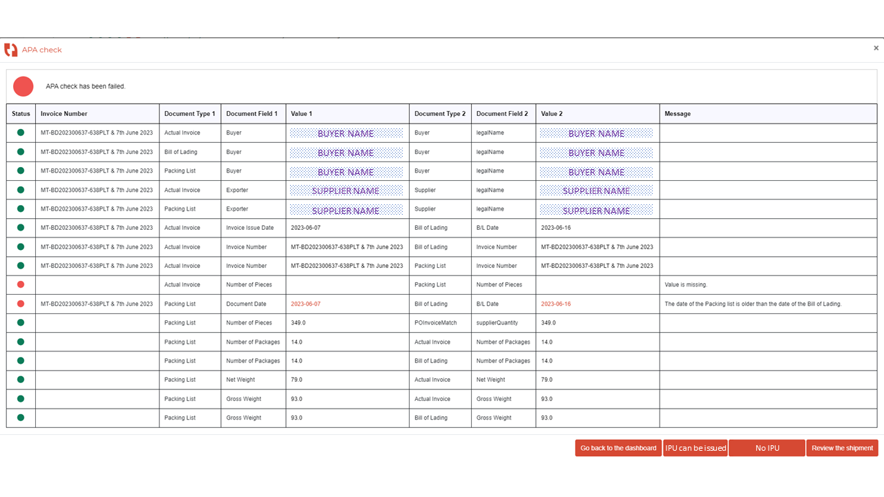 Automated invoice approval in PrimaTrade