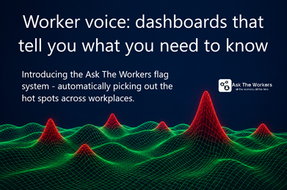 Worker voice flags - dashboards that tell you what you need to know