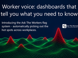 Worker voice flags - dashboards that tell you what you need to know