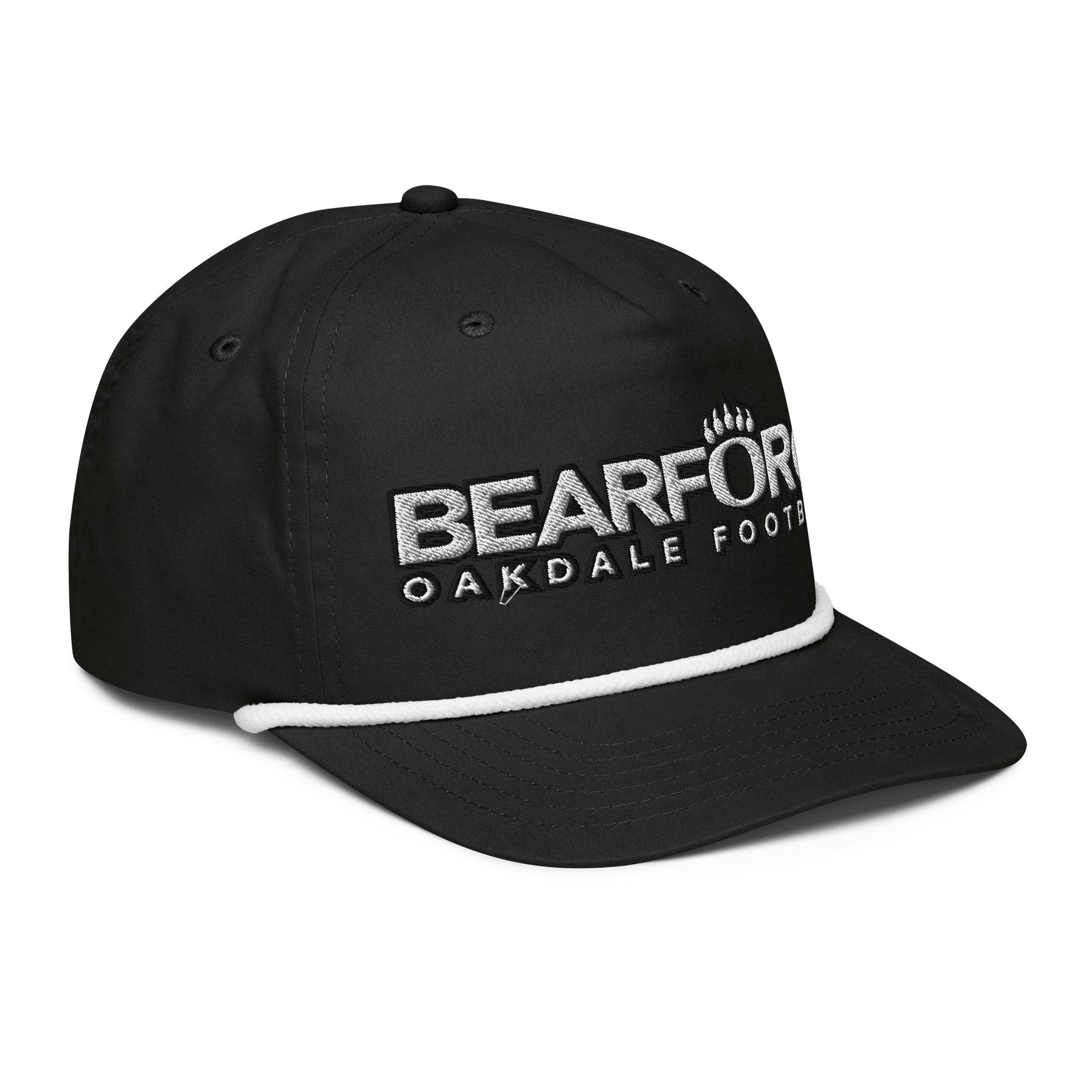 BEARFORCE Golf Rope Cap – Black