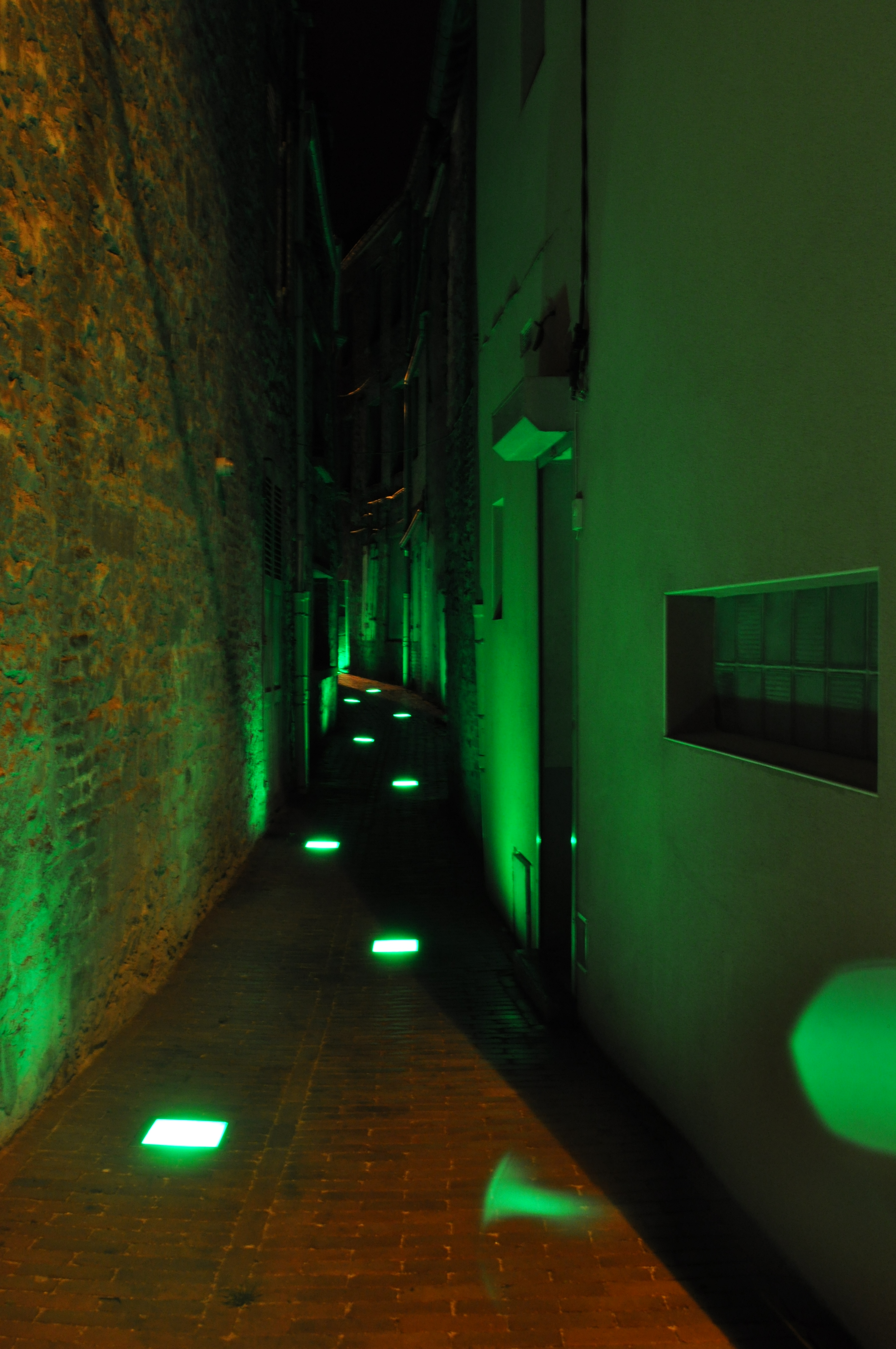 Cheminement lumineux