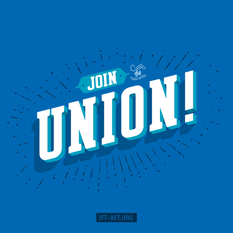 Strong unions, strong schools 