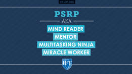 Thank you, PSRPs!
