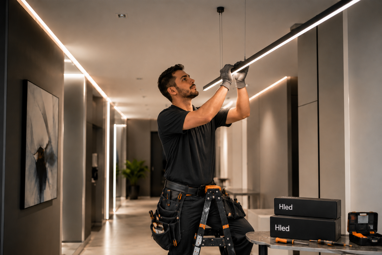 Instalação de Iluminação LED: Como Escolher Produtos que Facilitam o Trabalho e Aumentam Sua Reputação