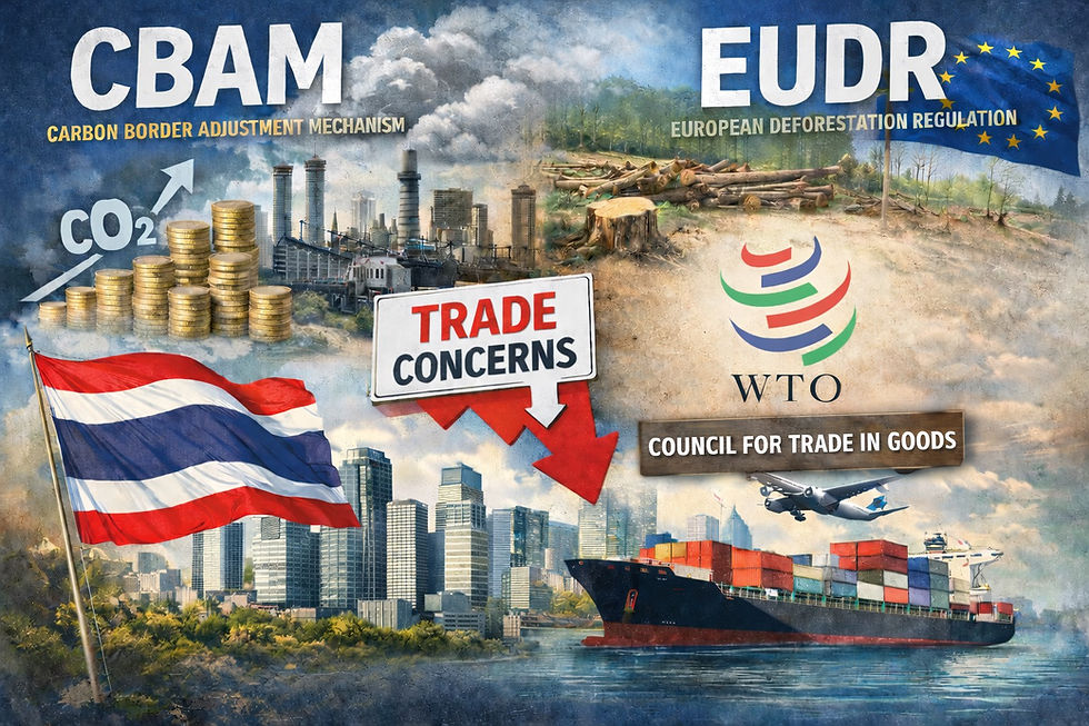 ไทยใช้เวที WTO เดินหน้าติดตามข้อกังวลของผู้ประกอบการ มุ่งผลักดันการส่งออก