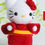 Thumbnail: Kawaii Hello Kitty Kimono Knitted Plushie Amigurumi