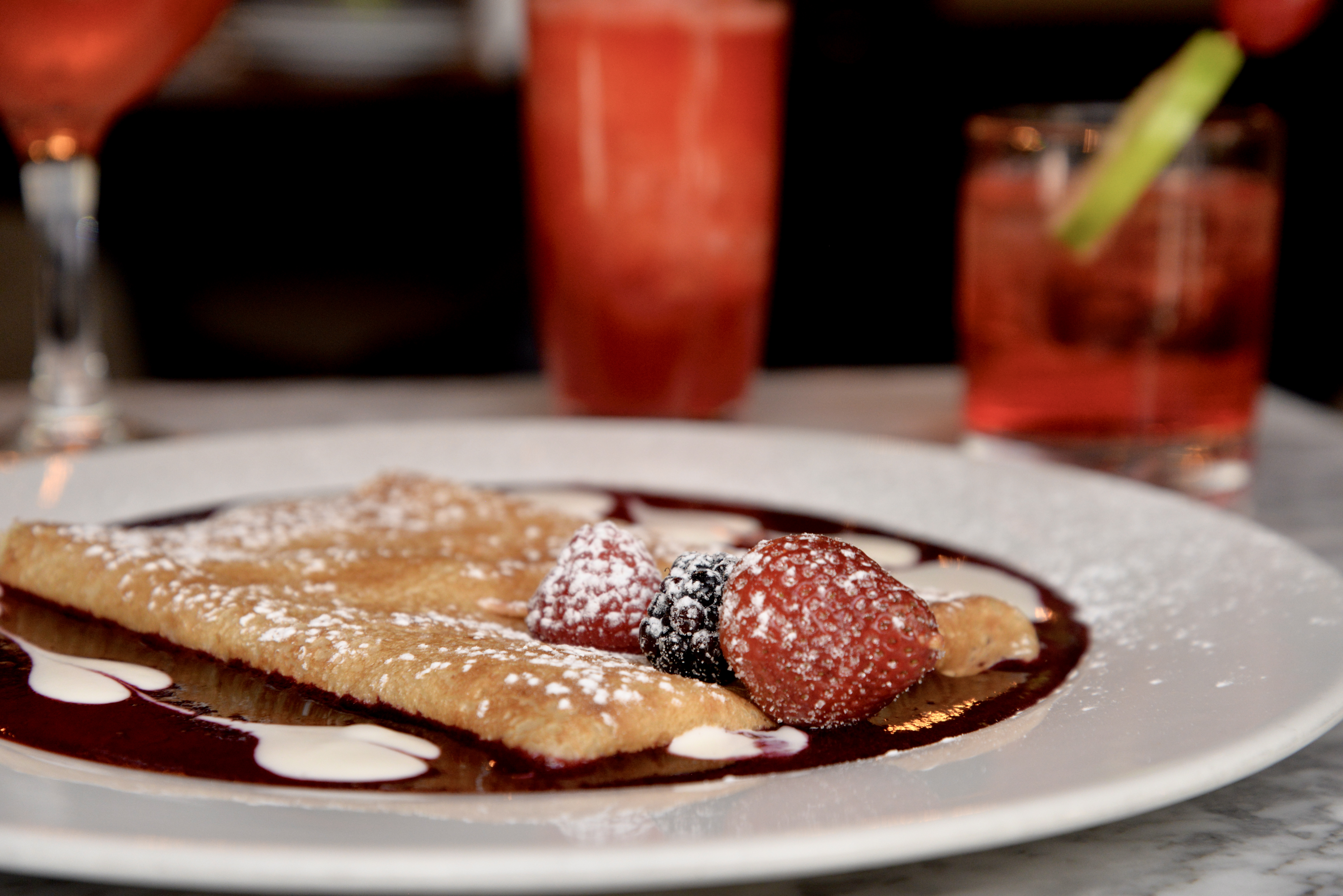 Arranged Food and Objects