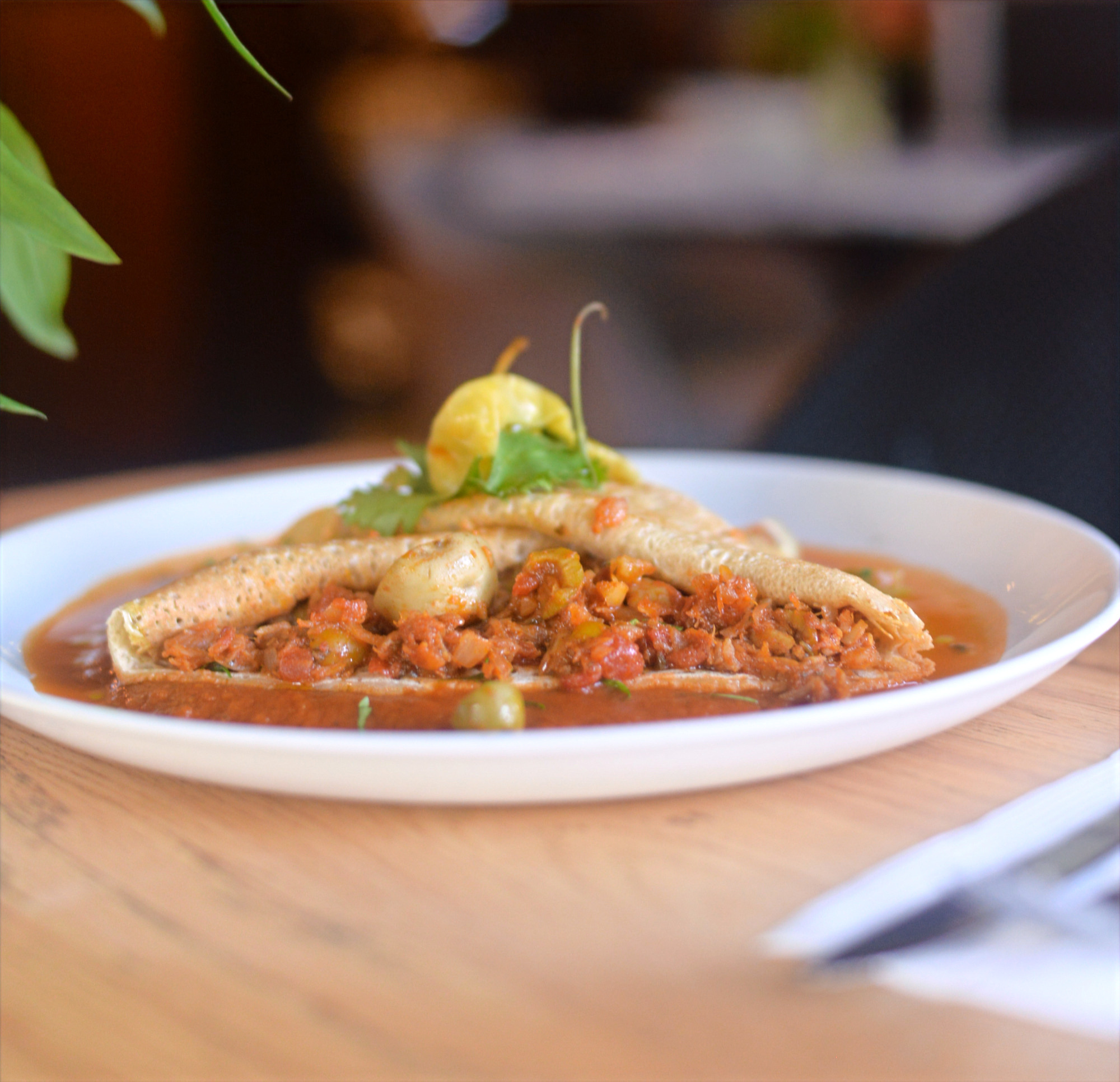 Arranged Food and Objects