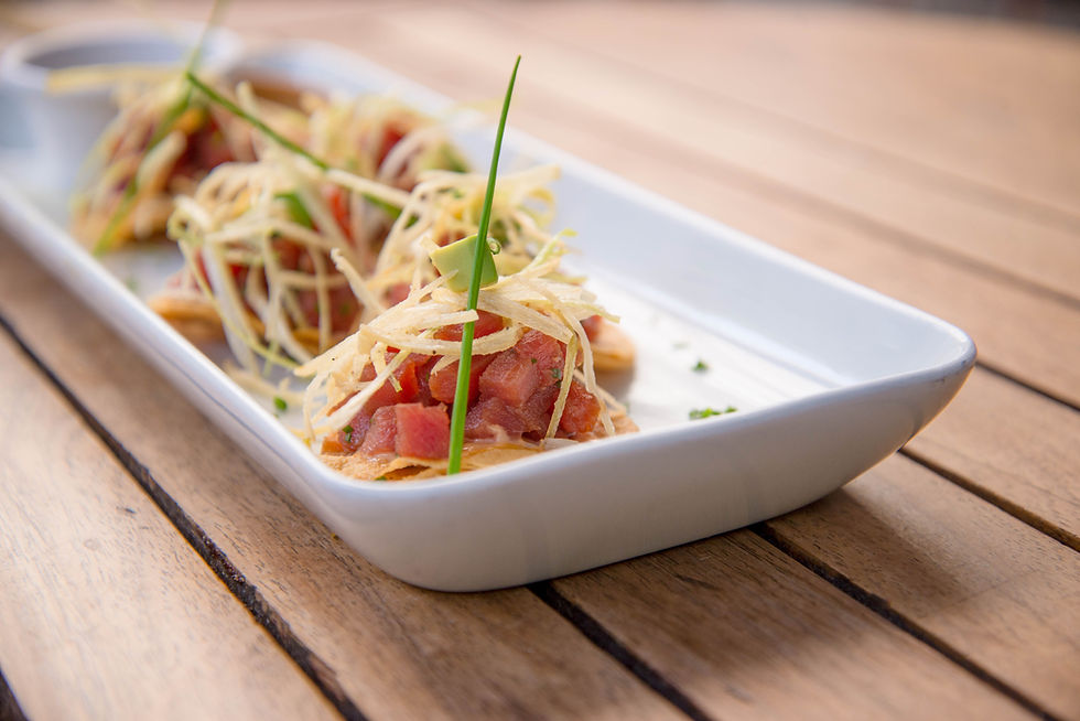 Arranged Food and Objects