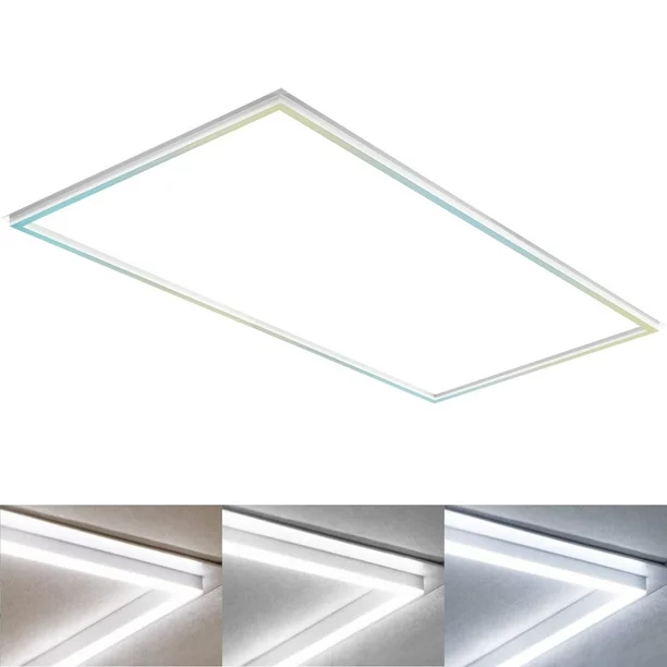 (10 Pack) 2x4 LED Frame Lights Grid Drop Ceiling Lights , 60W, 120277V