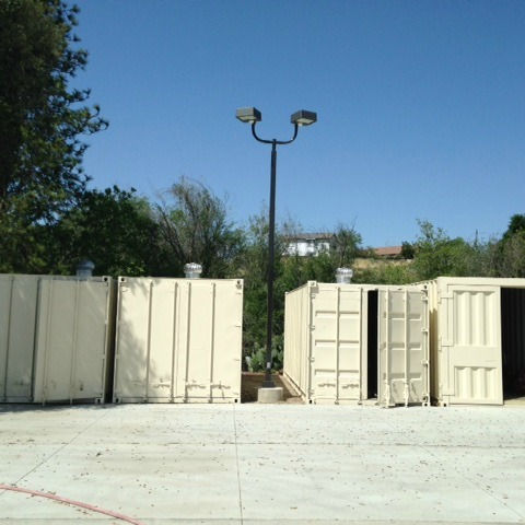 Miniatura: Bull Horn shape bracket to mount parking lot light