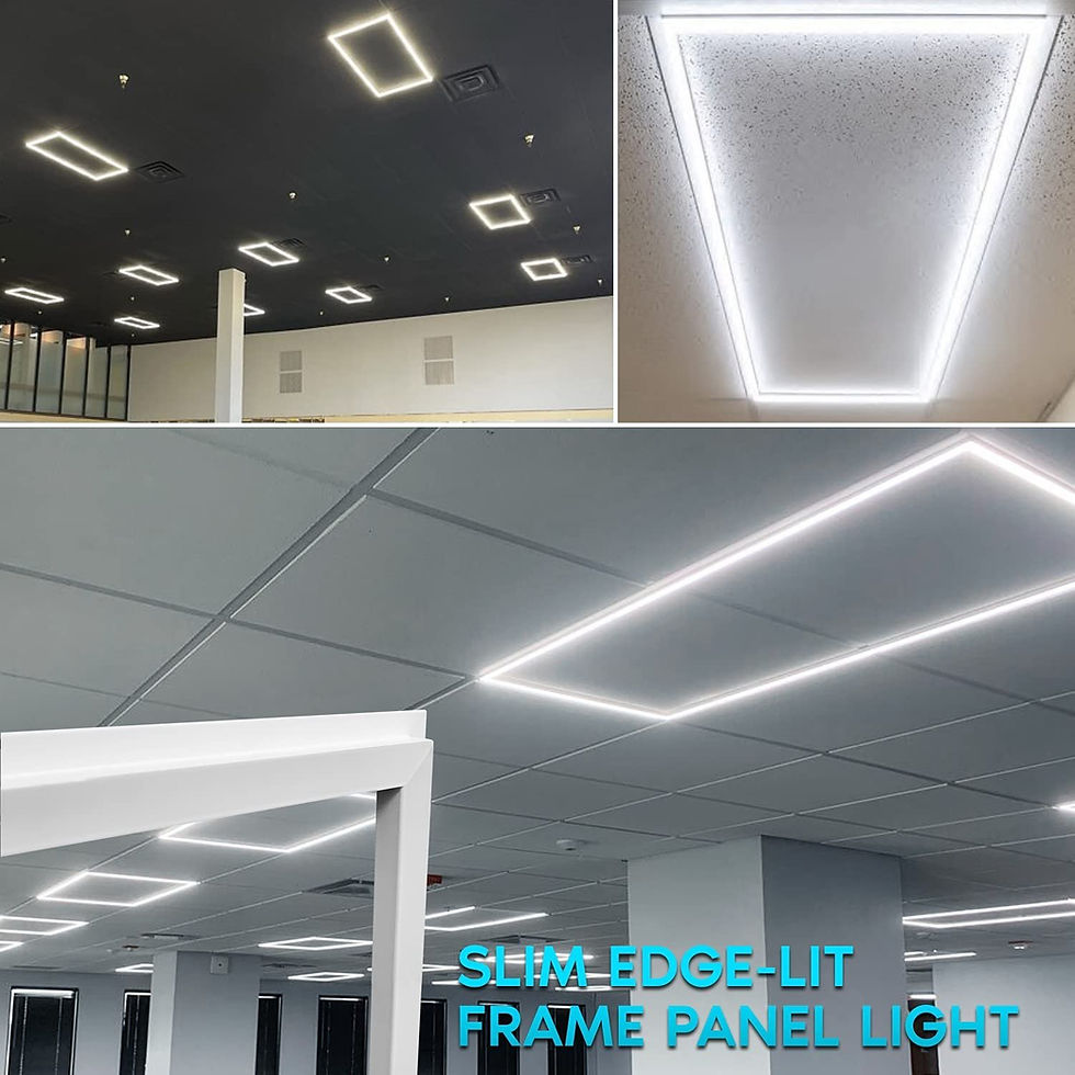 (10 Pack) 2x4 LED Frame Lights Grid Drop Ceiling Lights , 60W, 120277V