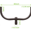 Thumbnail: Bull Horn shape bracket to mount parking lot light