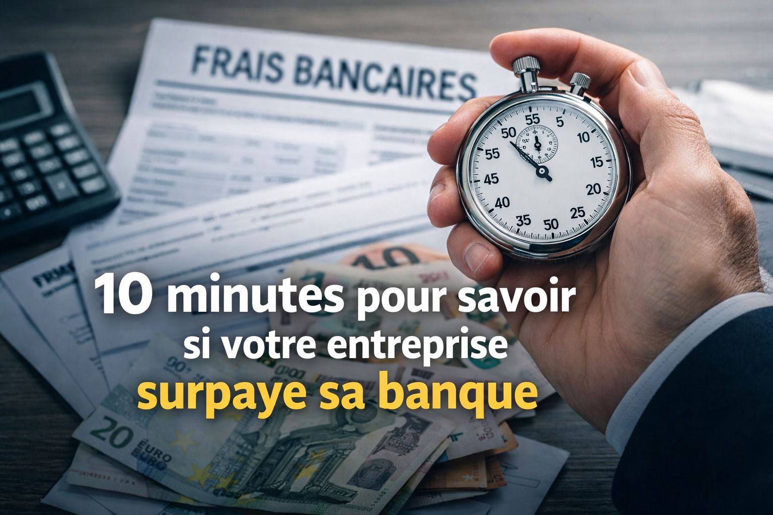 10 minutes pour savoir si votre entreprise surpaye sa banque
