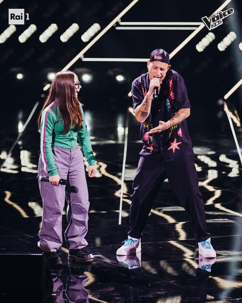 GRANDE SODDISFAZIONE PER LA RC VOCE E PRODUZIONE A THE VOICE KIDS CON TERESA FERRARO