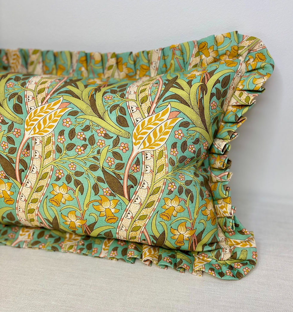 Morris & Co Daffodil Cushion Cover