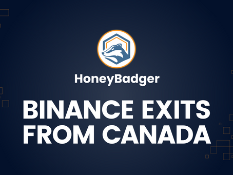 HoneyBadger Steps Up as Binance Steps Down
