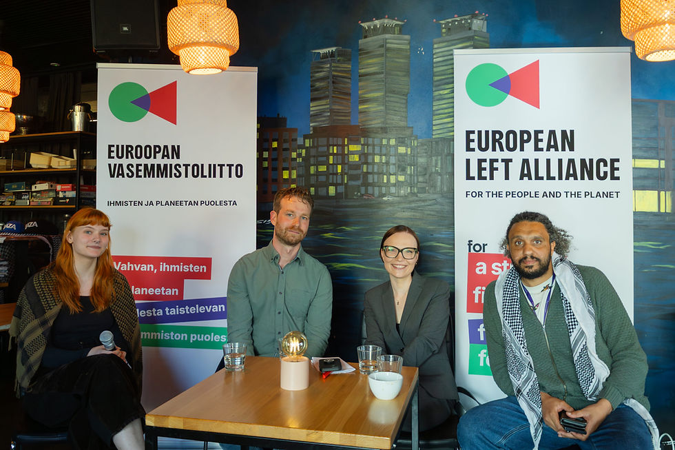 "Ilta Palestiinalle" in Helsinki 