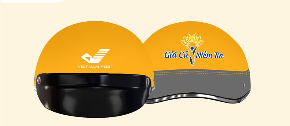 Nón bảo hiểm in logo Quảng Bình cho du lịch, hội nghị và doanh nghiệp