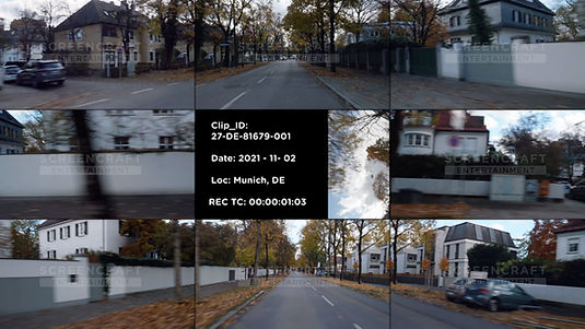 Driving Plates Footage | Germany | Driving Plates