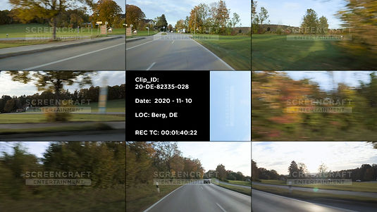 Driving Plates Footage | Germany | Driving Plates