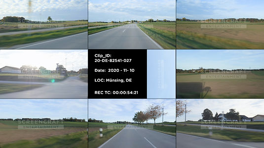 Driving Plates Footage | Germany | Driving Plates